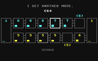 Kalah - Commodore 64 game