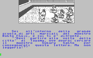 Kato Shiki - La Strada verso la Luce - Commodore 64 game