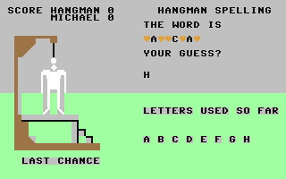 Ladders to Learning - Hangman Iv