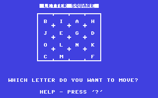 Letter Square