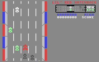 Lil' Red Hatchback - Commodore 64 game