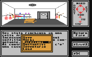 Linda Frau - Il Caso Ferrara - Commodore 64 game