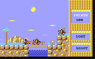 Lost Robot - Commodore 64 game