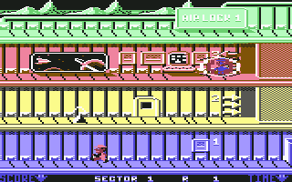 Lunar Jailbreak - Commodore 64 game