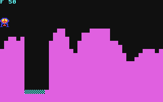 Lunar Lander - Commodore 64 game