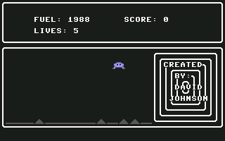 Lunar Pilot - Commodore 64 game