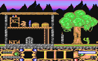 Lost Ninja, The - Commodore 64 game