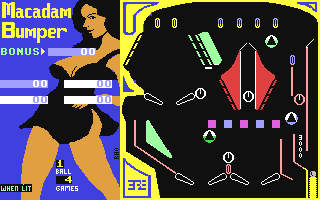 Macadam Bumper - Commodore 64 game