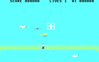 Machine Gunner - Commodore 64 game