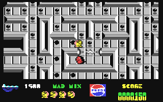 Mad Mix Game - The Pepsi Challenge - Commodore 64 game