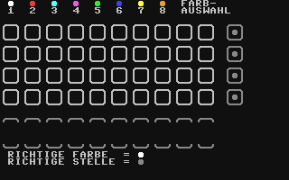 Magic Code - Commodore 64 game
