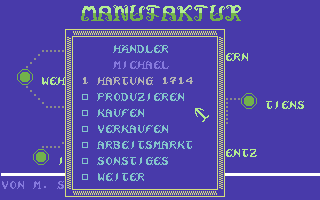 Manufaktur - Commodore 64 game