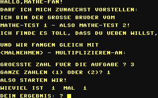 Mathe-Test II