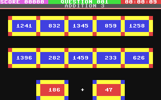 Maths Magic - Commodore 64 game