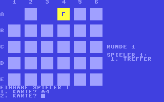 Memory - Commodore 64 game
