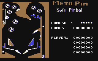 Meta-Pin - Commodore 64 game