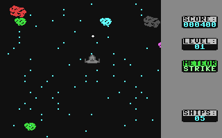 Meteor Strike - Commodore 64 game