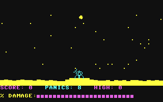 Meteors - Commodore 64 game