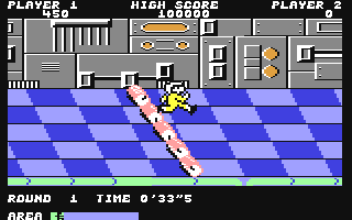 Metro-Cross - Commodore 64 game