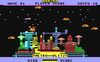 Metro Blitz - Commodore 64 game