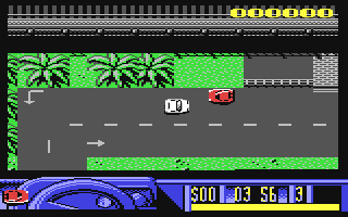 Miami Chase - Commodore 64 game