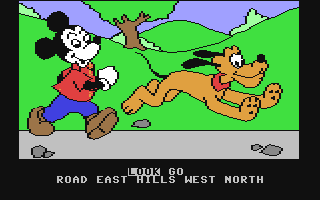 Mickey's Space Adventure - Commodore 64 game