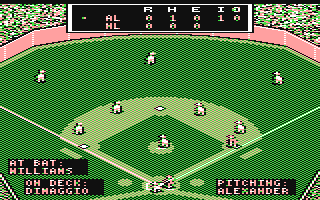 MicroLeague Baseball - Commodore 64 game
