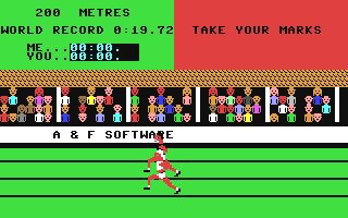 Micro Olympics - Commodore 64 game