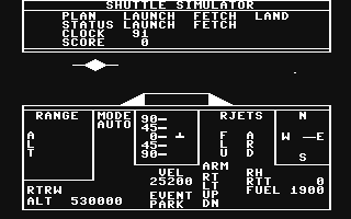 Microdeal Shuttle - Commodore 64 game