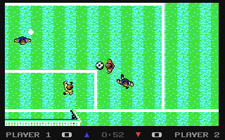 Microprose Soccer - Commodore 64 game