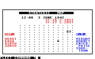 Midway Campaign - Commodore 64 game