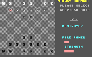 Midway Command - Commodore 64 game