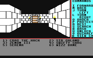 Might and Magic I - Secret of the Inner Sanctum - Commodore 64 game
