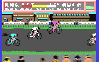 Milk Race - Commodore 64 game