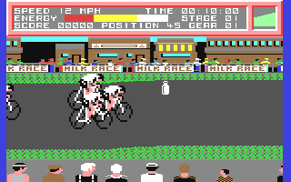 Milk Race II - Commodore 64 game