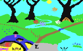 Mimi - Les Aventures de Mimi la Fourmi - Commodore 64 game