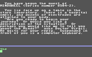 Mindwheel - Commodore 64 game