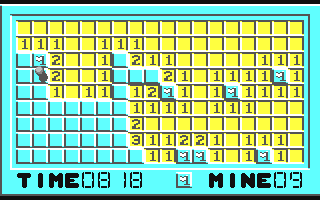 Minefield - Commodore 64 game