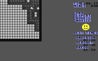 Minesweeper 64 - Commodore 64 game