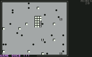 Minesweeper - Commodore 64 game