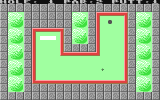 Mini-Golf - Commodore 64 game