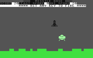 Missile Base - Commodore 64 game