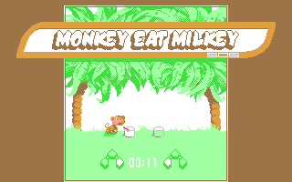 Monkey Eat Milkey