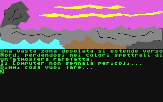 Morgan Tyler - Il Pianeta Maledetto - Commodore 64 game