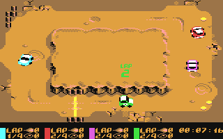 Muddy Racers - Commodore 64 game