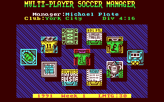 Multi-Player Soccer Manager