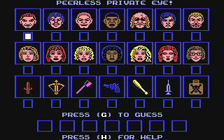Murder Times Seven! - Commodore 64 game