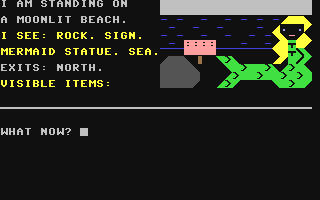 Mermaid and the Crown, The - Commodore 64 game