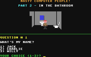 Nasty Computer People II - In the Bathroom