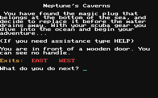 Neptune's Caverns - Enhanced - Commodore 64 game